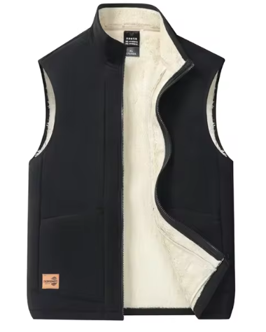 Comfortabele Bodywarmer met Wolvoering voor Heren