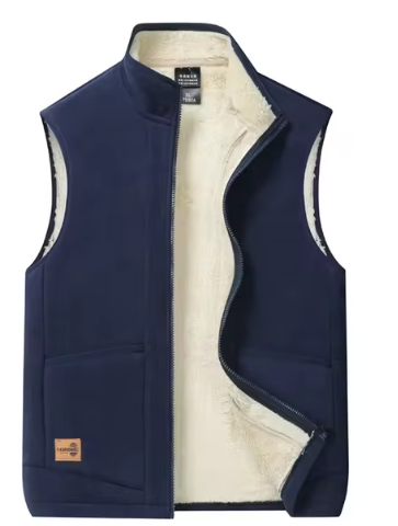 Comfortabele Bodywarmer met Wolvoering voor Heren