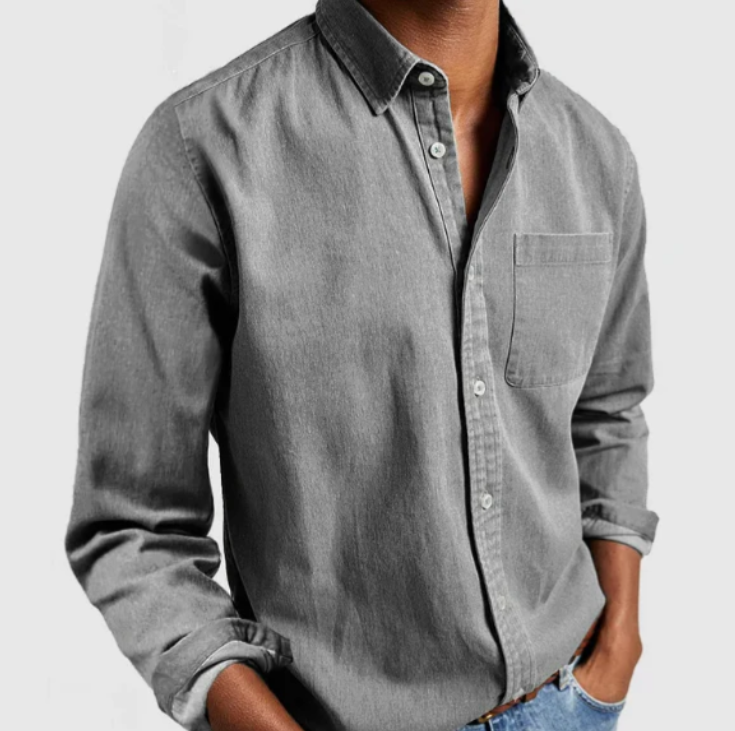 Klassiek Shirt voor Heren – Tijdloos Design en Dagelijks Comfort