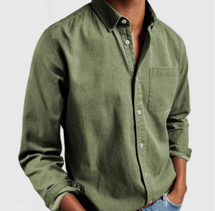 Klassiek Shirt voor Heren – Tijdloos Design en Dagelijks Comfort