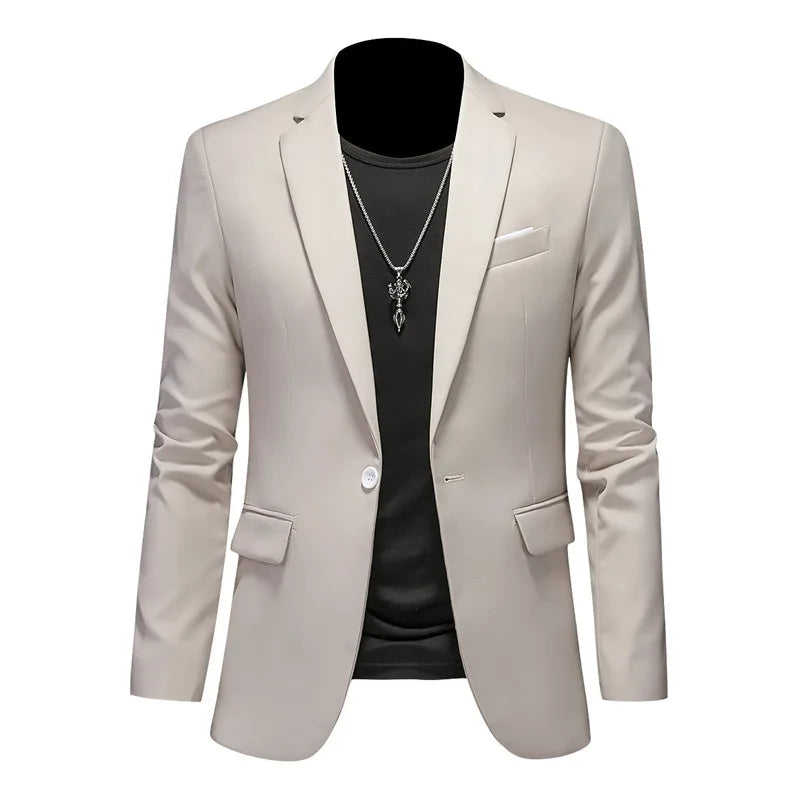 Tijdloze Elegante Blazer voor Heren