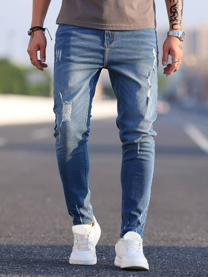 Luxe Slim-Fit Jeans voor Heren