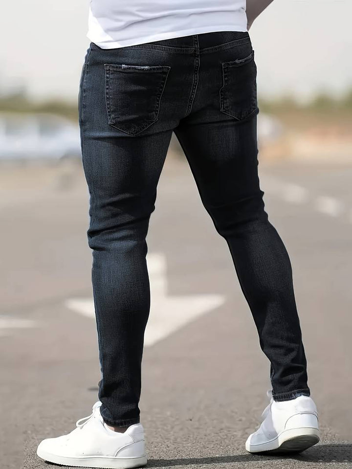 Luxe Slim-Fit Jeans voor Heren