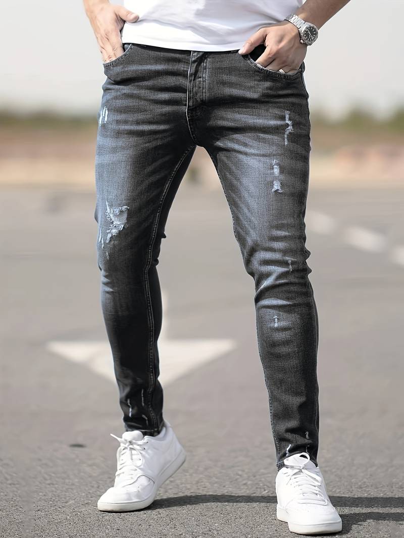 Luxe Slim-Fit Jeans voor Heren