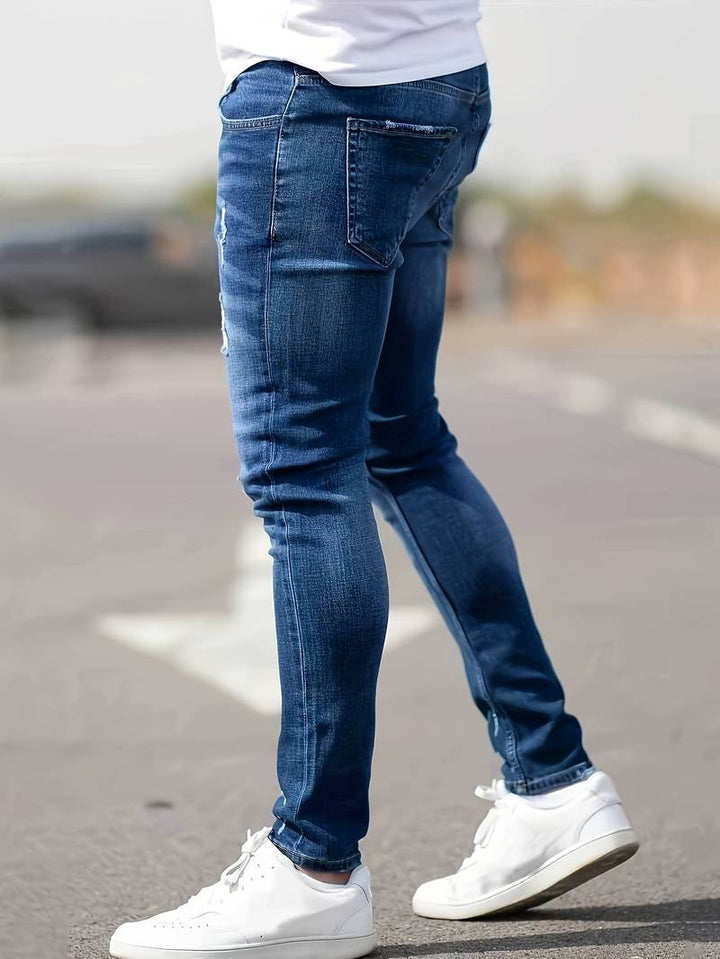 Luxe Slim-Fit Jeans voor Heren