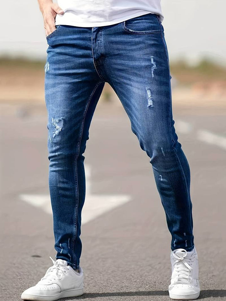 Luxe Slim-Fit Jeans voor Heren