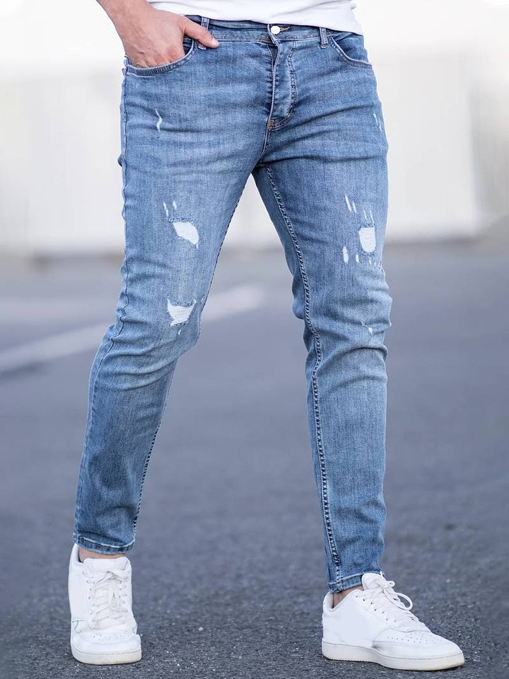 Luxe Slim-Fit Jeans voor Heren