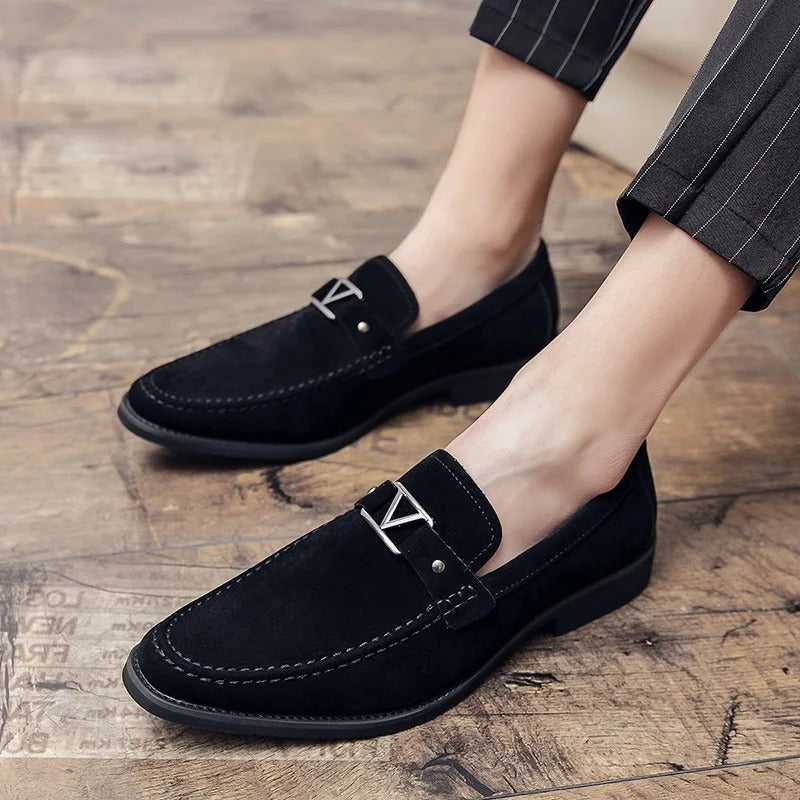 Heren Suède Loafers