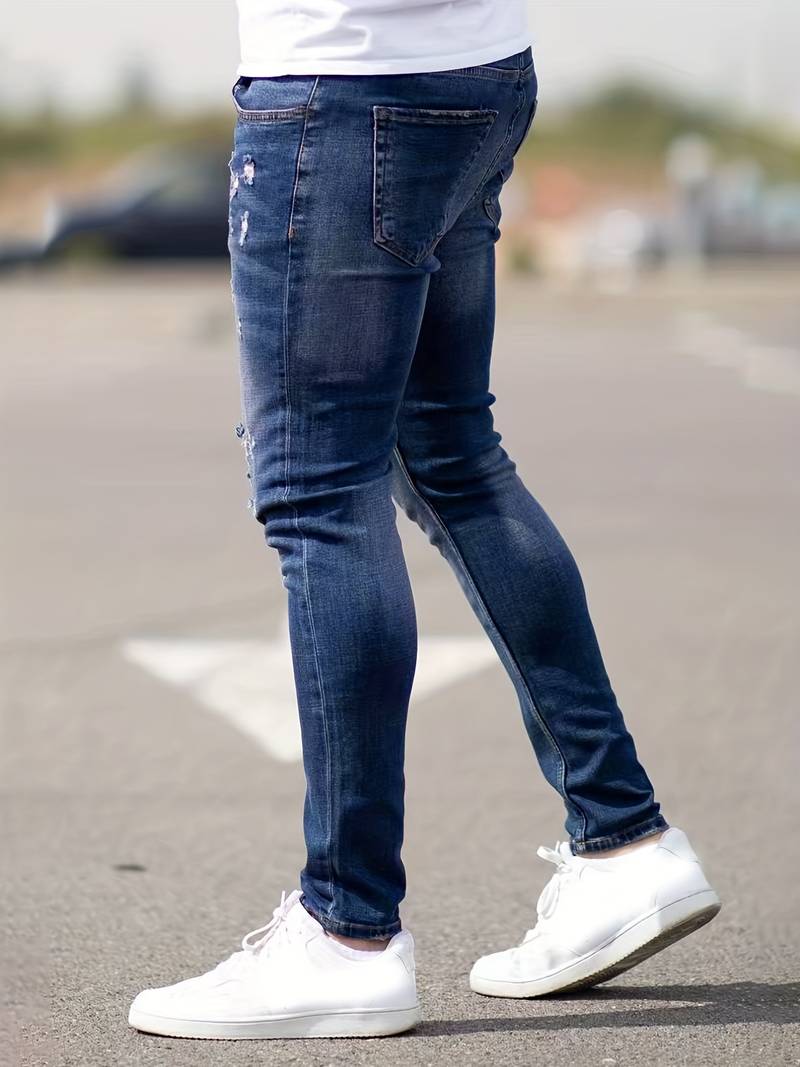 Luxe Slim-Fit Jeans voor Heren