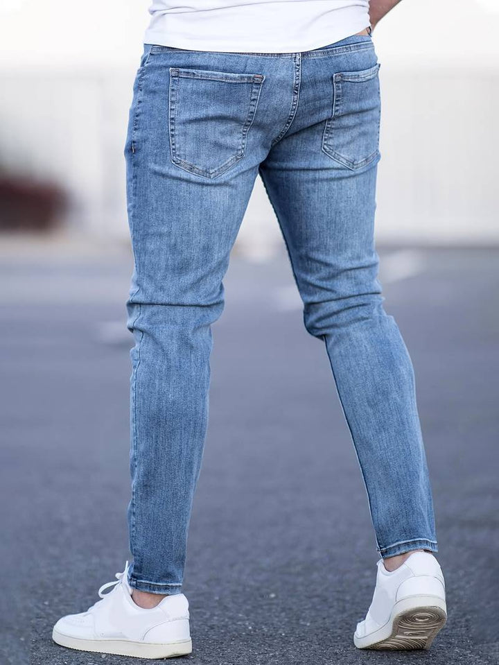 Luxe Slim-Fit Jeans voor Heren