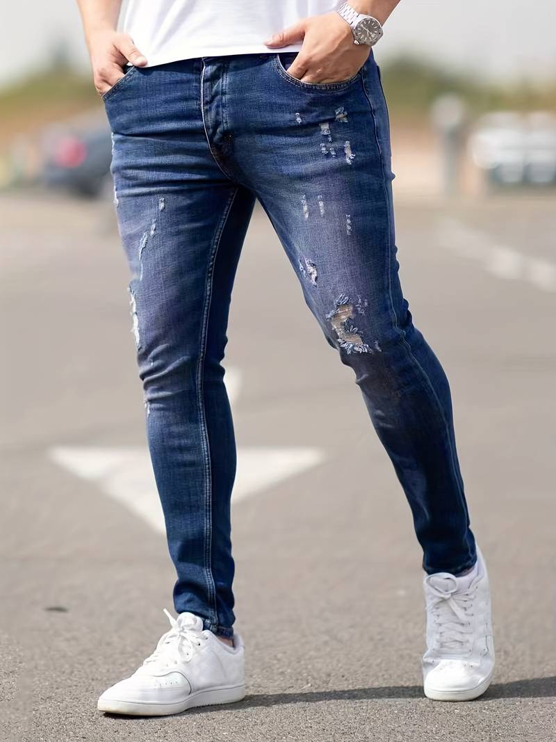 Luxe Slim-Fit Jeans voor Heren