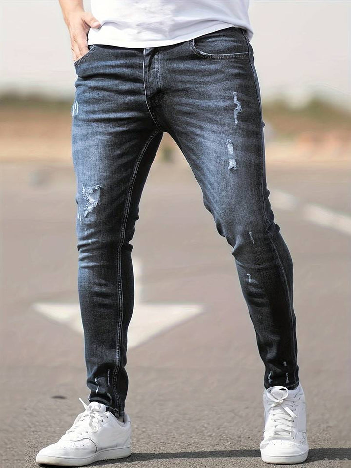 Luxe Slim-Fit Jeans voor Heren