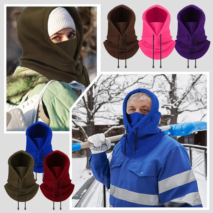 Minimalistische Winddichte Fleece Balaclava