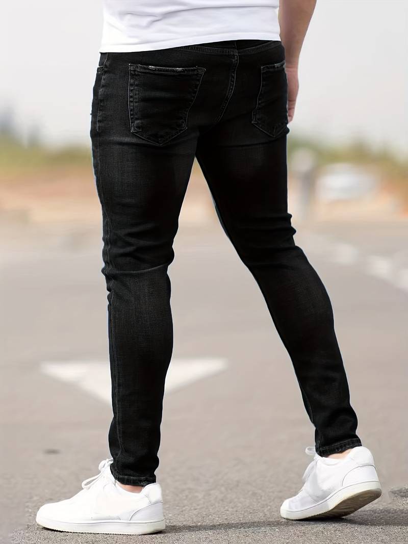 Luxe Slim-Fit Jeans voor Heren