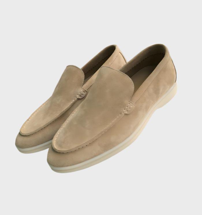 Stijlvolle en Comfortabele Suède Leren Loafers voor Heren