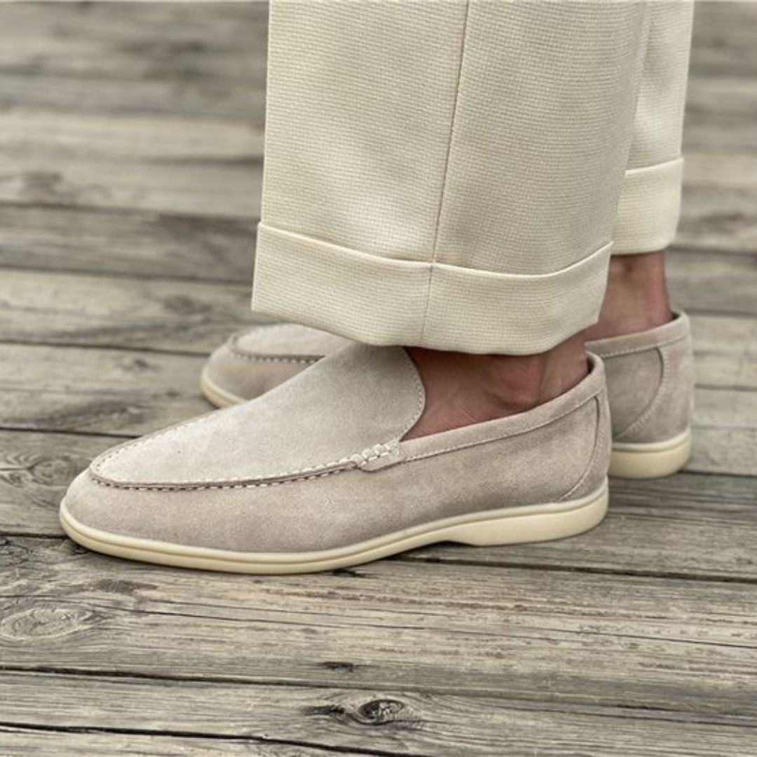 Elegante en Comfortabele Leren Loafers voor Heren