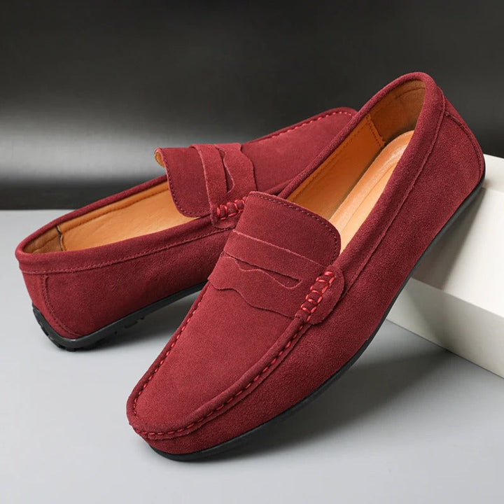 Heren Suède Loafers