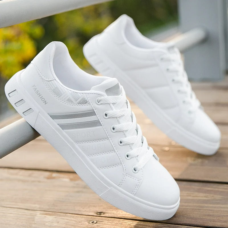 Trendy Heren Sneakers met Streepdetails