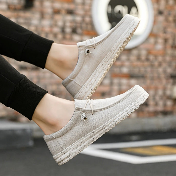 Moderne Heren Loafers met Textuur