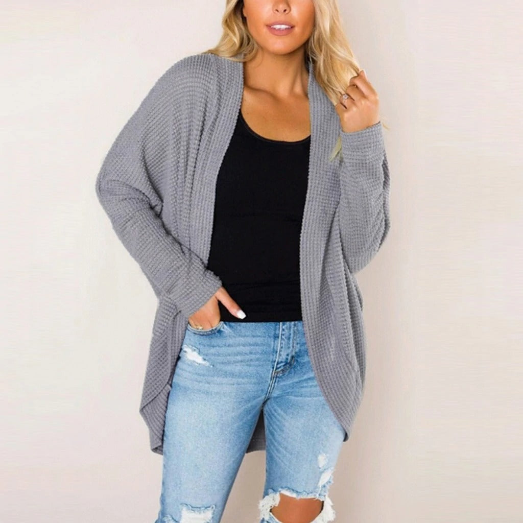 Comfortabele Dames Cardigan met Open Voorzijde