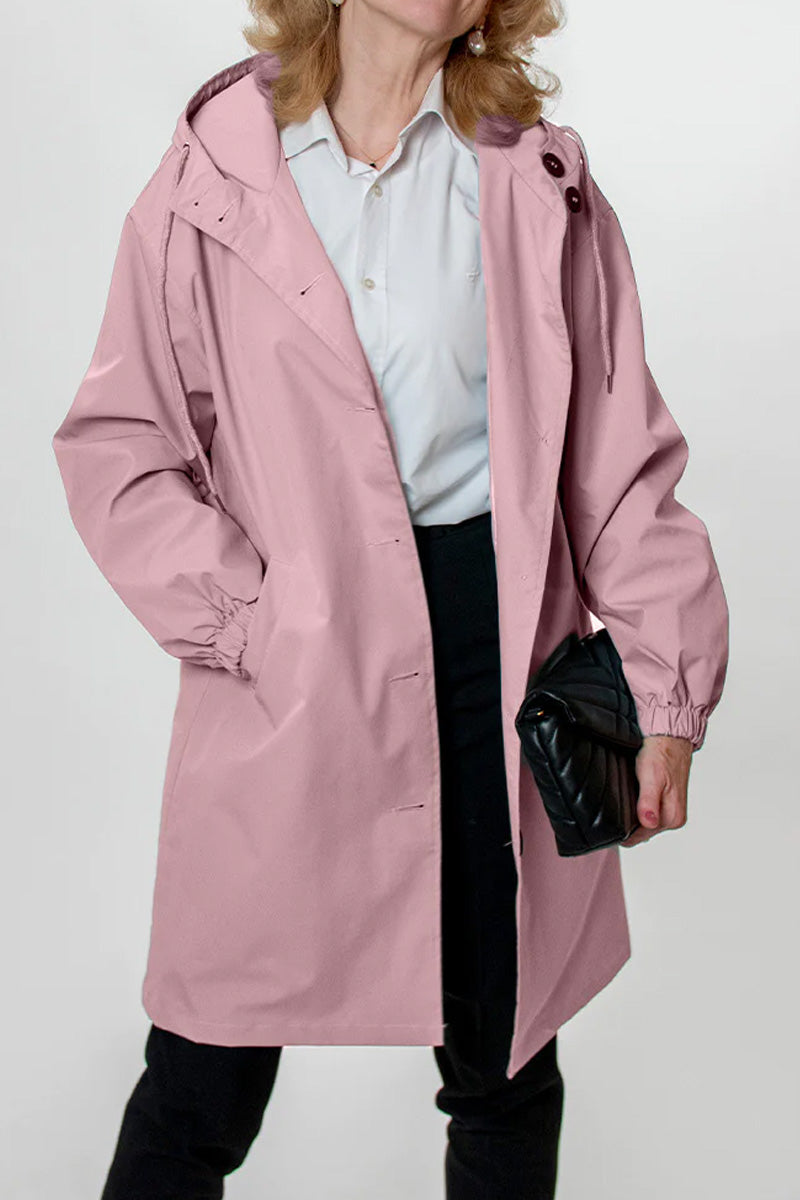 Moderne Trenchcoat Regenjas voor Dames