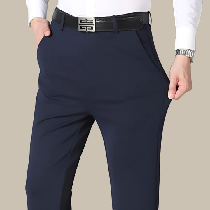 Elegante trendy broek met elastiek voor heren