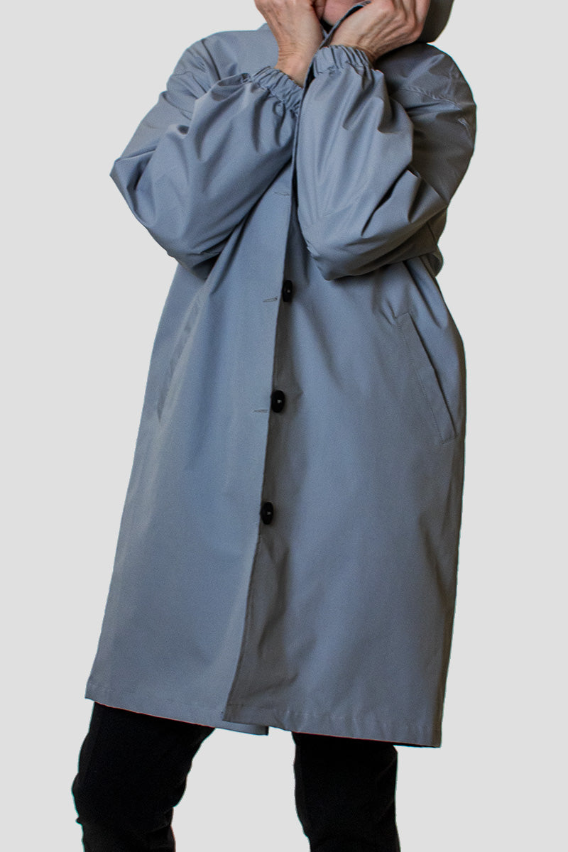 Moderne Trenchcoat Regenjas voor Dames