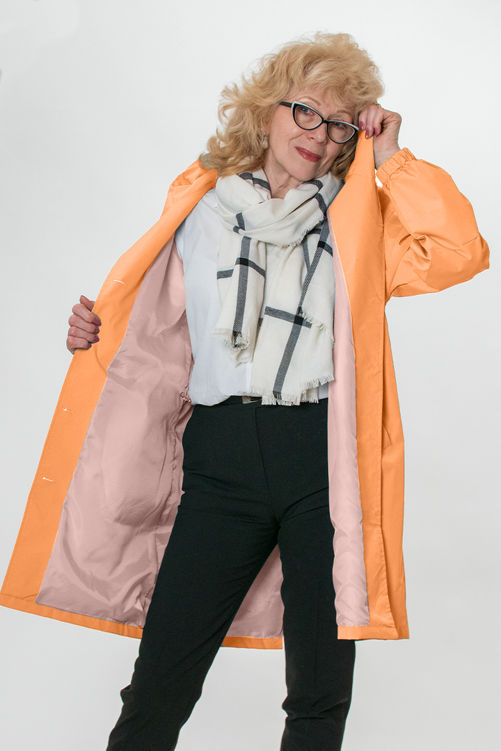 Moderne Trenchcoat Regenjas voor Dames